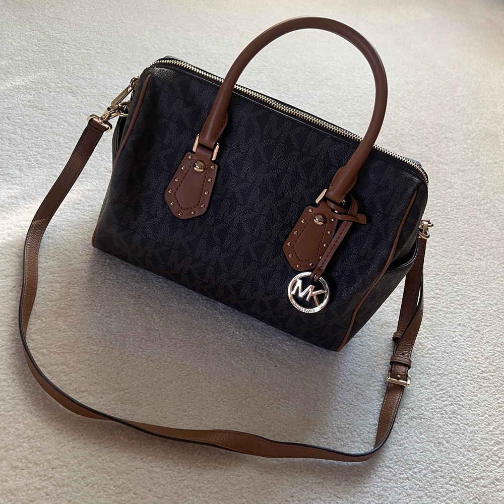 Michael Kors Signature Brown Crossbody